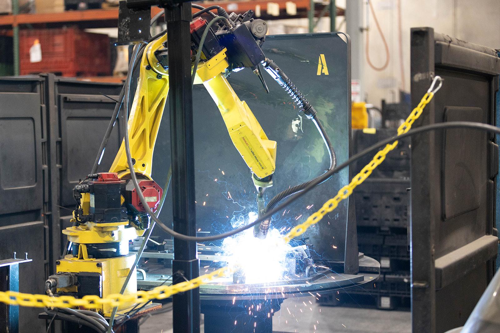 Dual Robot Mig Welding Cells