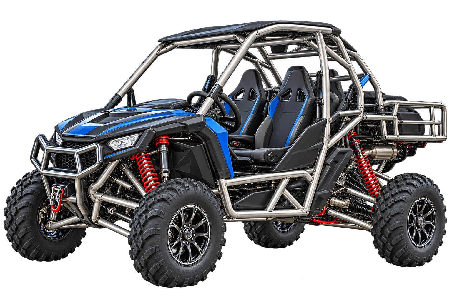 Tubular parts for power sport vehicle manufacturing